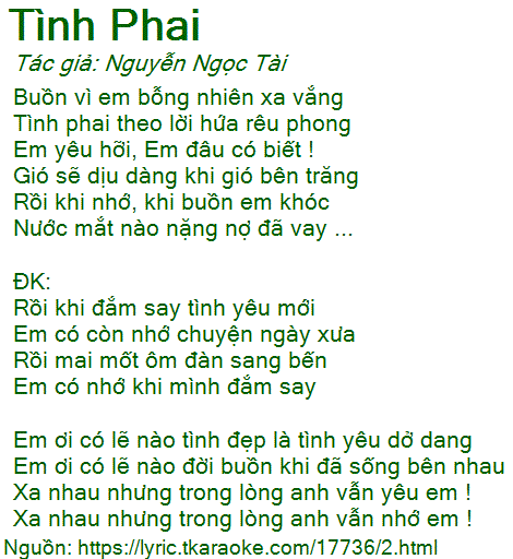 Buồn vì em bỗng nhiên xa vắng