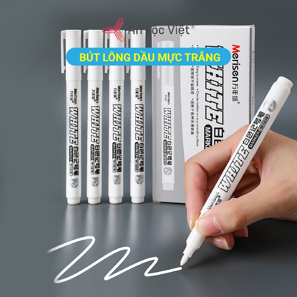 Bút Lông Dầu Màu Trắng: Hướng Dẫn Chọn Mua & Ứng Dụng
