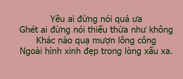 Ca Dao Tục Ngữ Hay Về Cuộc Sống