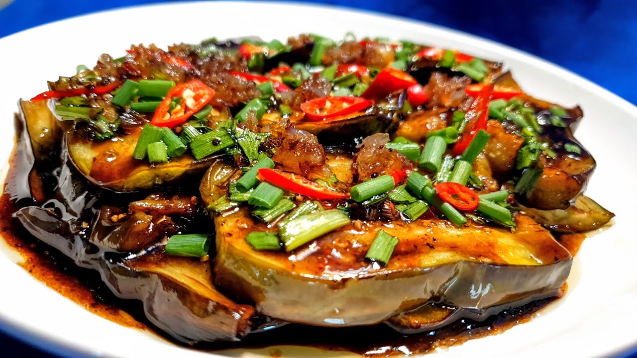 Cà Tím Hấp Xì Dầu