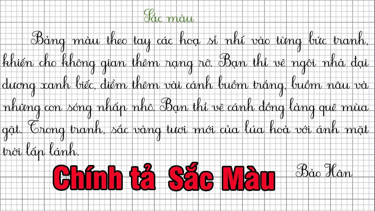 Bài Chính Tả Lớp 3: Học Chính Tả Vui Nhộn Và Hiệu Quả