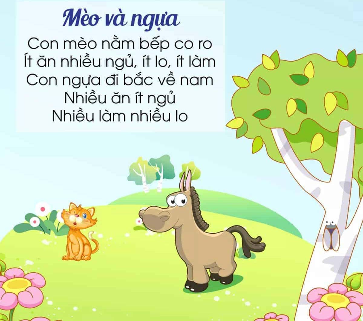 Bài Vè Cho Trẻ Mầm Non - Tuyển Tập Hay Nhất