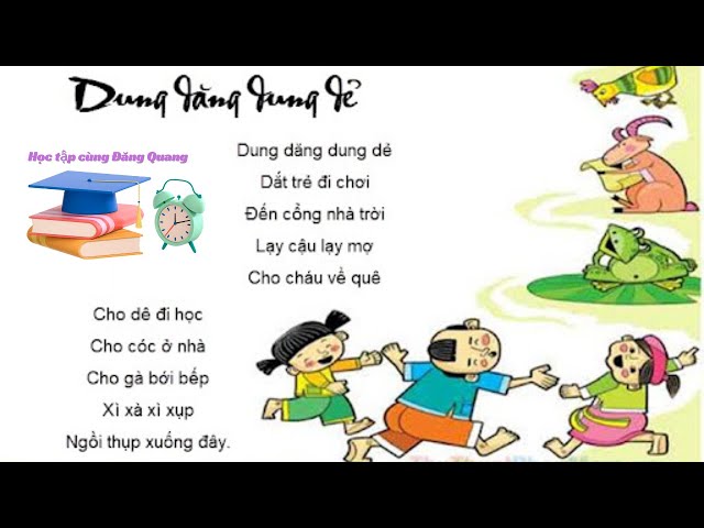 Bài Đồng Dao Dung Dăng Dung Dẻ - Giải Mã Lời Ca Và Nguồn Gốc Gallery 2