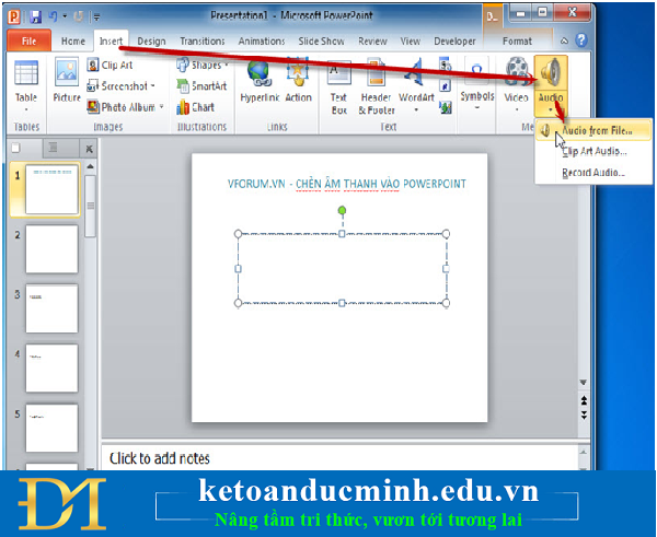 Cách Chèn Nhạc Vào Powerpoint Từ Đầu Đến Cuối Gallery 1