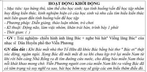 Liên Hệ Mở Rộng Bài Viếng Lăng Bác Gallery 2