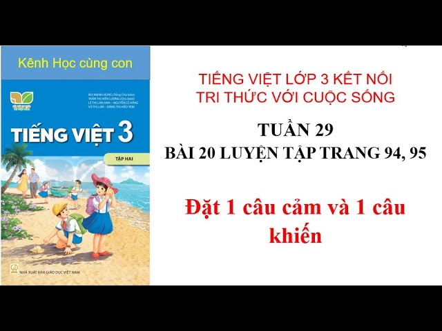 Cách Đặt Câu Cảm Lớp 3 Gallery 1