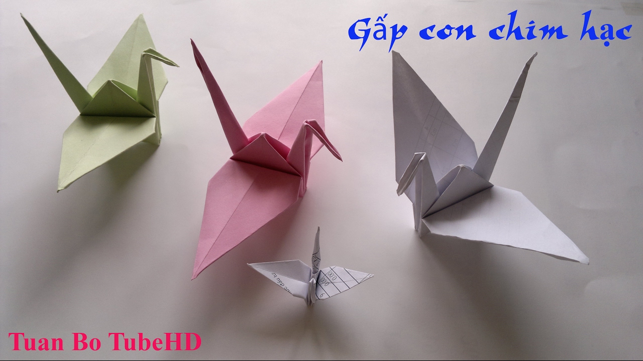 Cách Gấp Chim Hạc Origami Đơn Giản và Đẹp Mắt Gallery 2