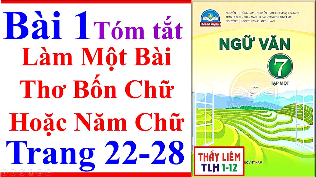 Làm Bài Thơ Bốn Chữ Hoặc Năm Chữ Gallery 1