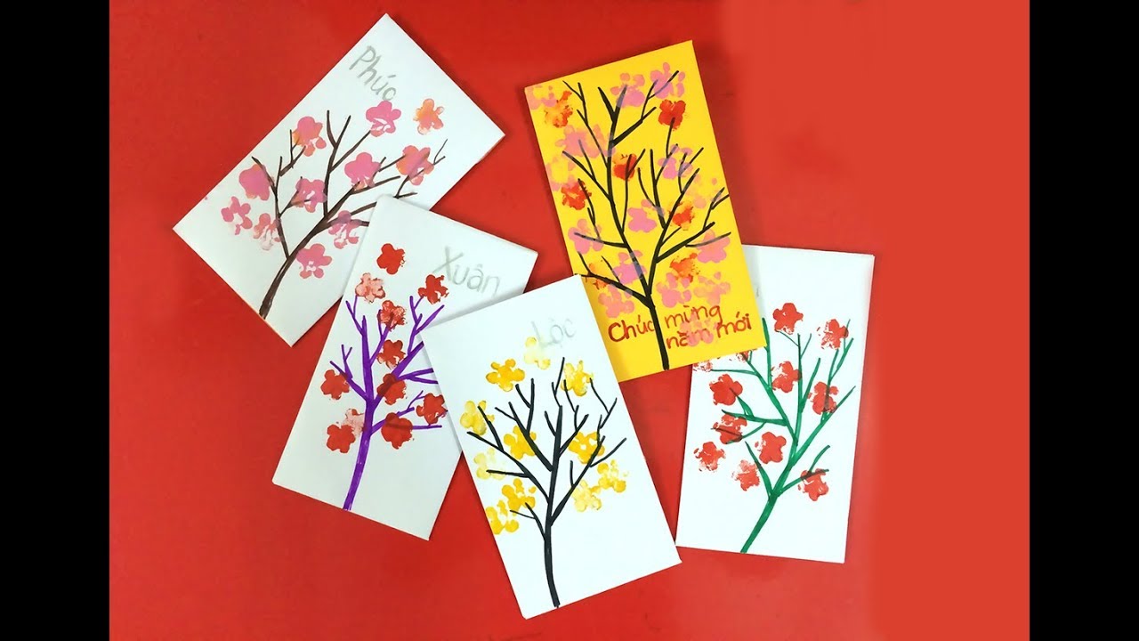Hướng dẫn trẻ làm bao lì xì đơn giản, dễ thương Gallery 2