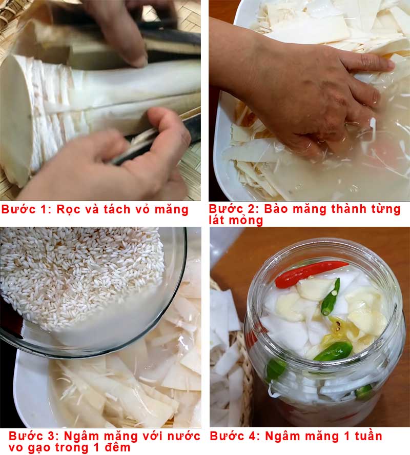 Cách Ngâm Măng Tre Giữ Được Vị Ngọt Và Giòn Gallery 2