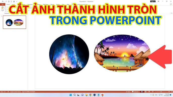 Cách Chỉnh Ảnh Thành Hình Tròn Trong Powerpoint Gallery 1