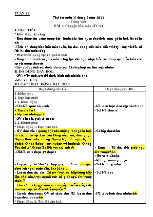 Giáo án tăng cường Tiếng Việt lớp 2 Kết nối tri thức Gallery 1