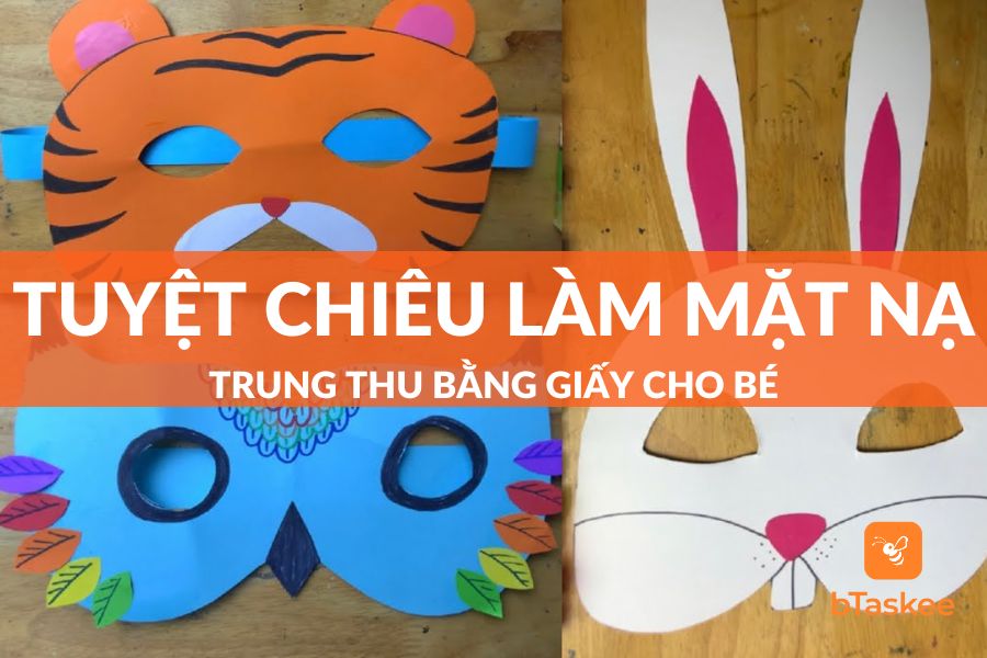 Cách Làm Mặt Nạ Bằng Giấy Hình Con Vật Gallery 2
