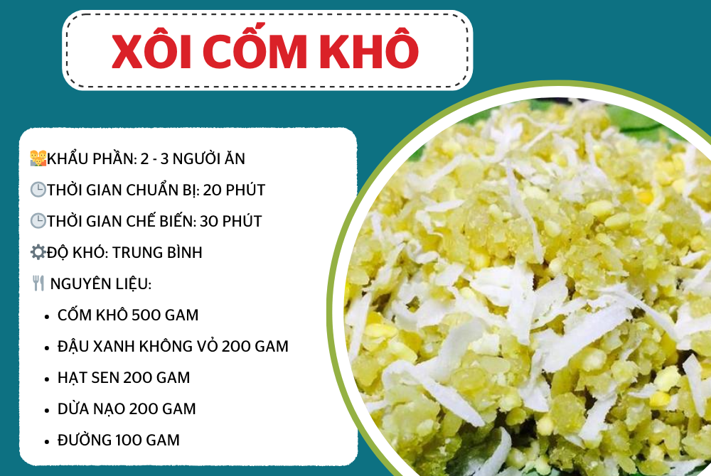 Cách Nấu Xôi Cốm Tươi Dẻo Ngọt Hấp Dẫn Gallery 2