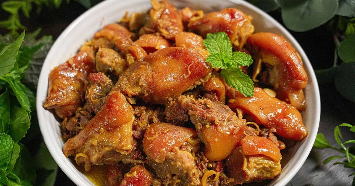 Chân Giò Nấu Gia Vị Cay Gallery 2
