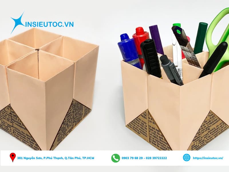 Cách Làm Hộp Đựng Bút Bằng Đồ Tái Chế Gallery 2