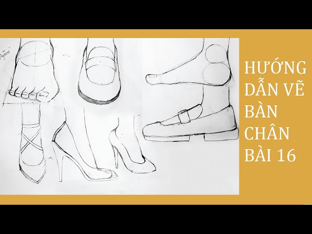 Cách Vẽ Bàn Chân: Hướng Dẫn Chi Tiết Từ Cơ Bản Đến Nâng Cao Gallery 2