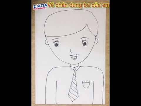 Vẽ Chân Dung Đơn Giản Lớp 3 Gallery 1