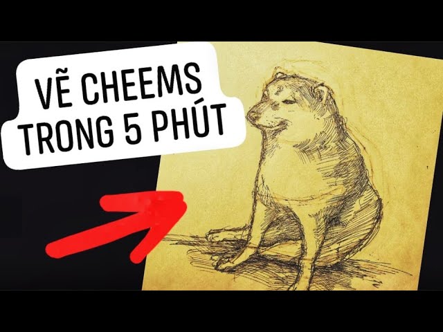 Vẽ Cheems dễ thương: Hướng dẫn chi tiết từng bước Gallery 2