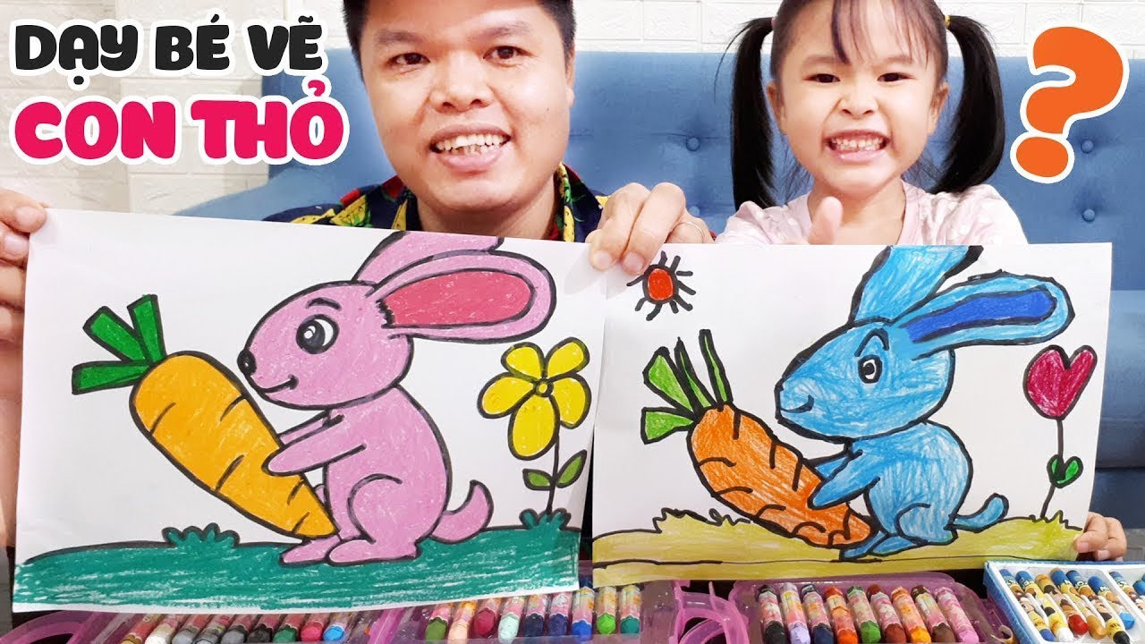 Cà Rốt Vẽ Con Thỏ Gallery 2