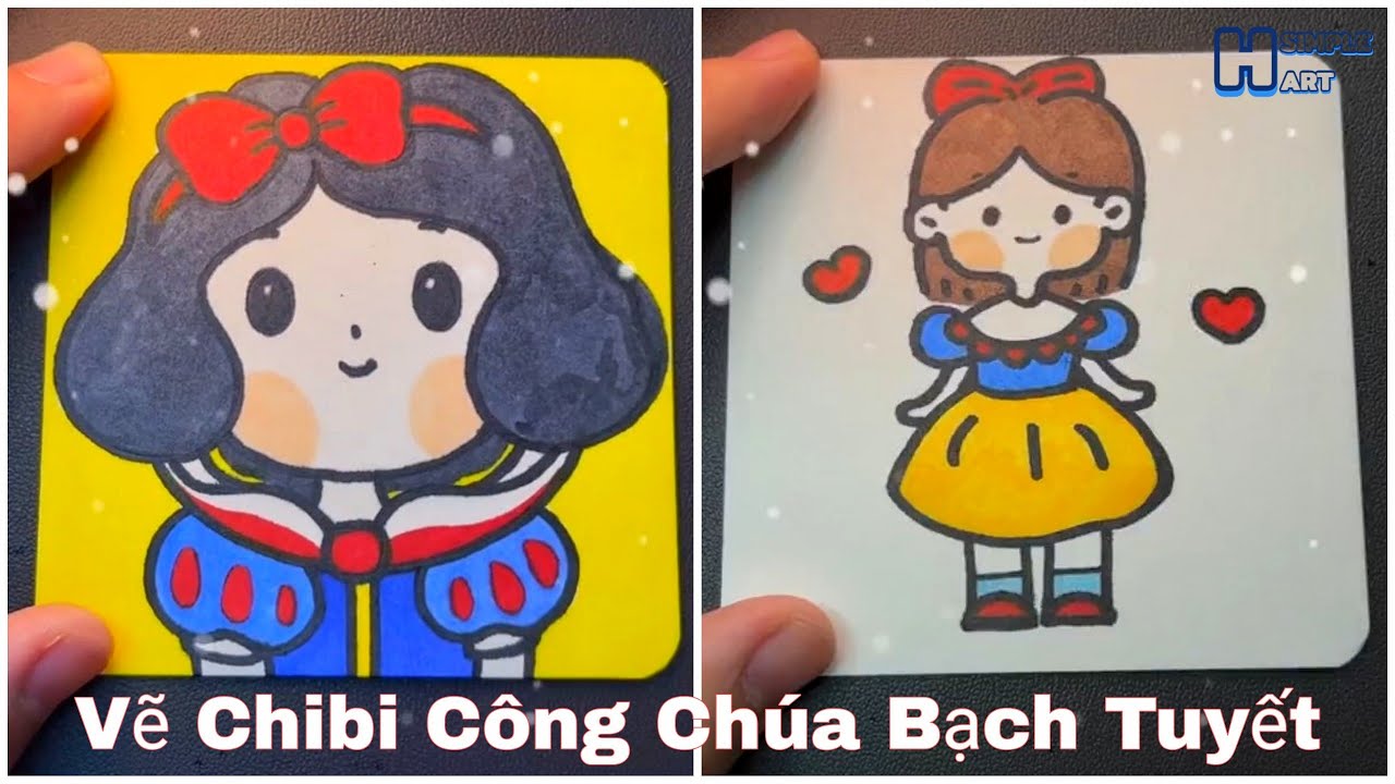 Cách Vẽ Công Chúa Bạch Tuyết Gallery 2