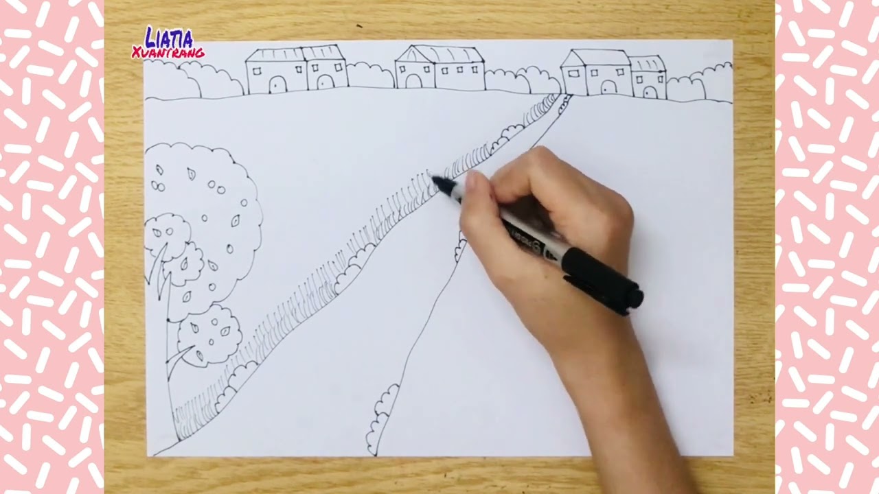 Cách Vẽ Đồng Lúa Chín Vàng Đơn Giản Gallery 2