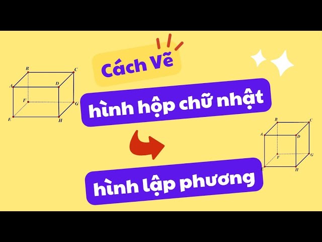 Cách Vẽ Hình Hộp Chữ Nhật Gallery 1