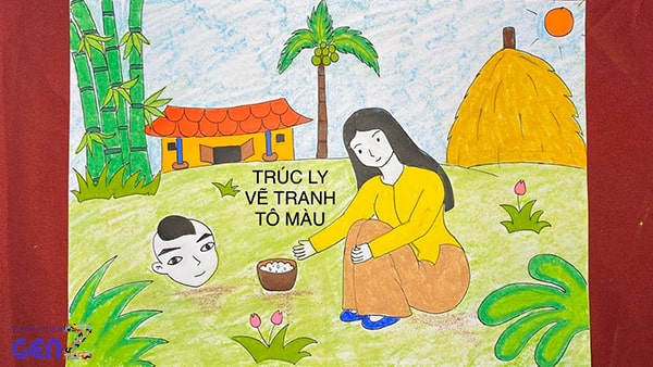 Vẽ Truyện Cổ Tích Lớp 8: Sọ Dừa Gallery 2