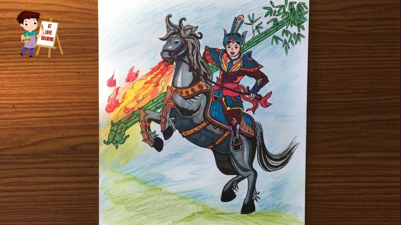Cách Vẽ Thánh Gióng Gallery 2