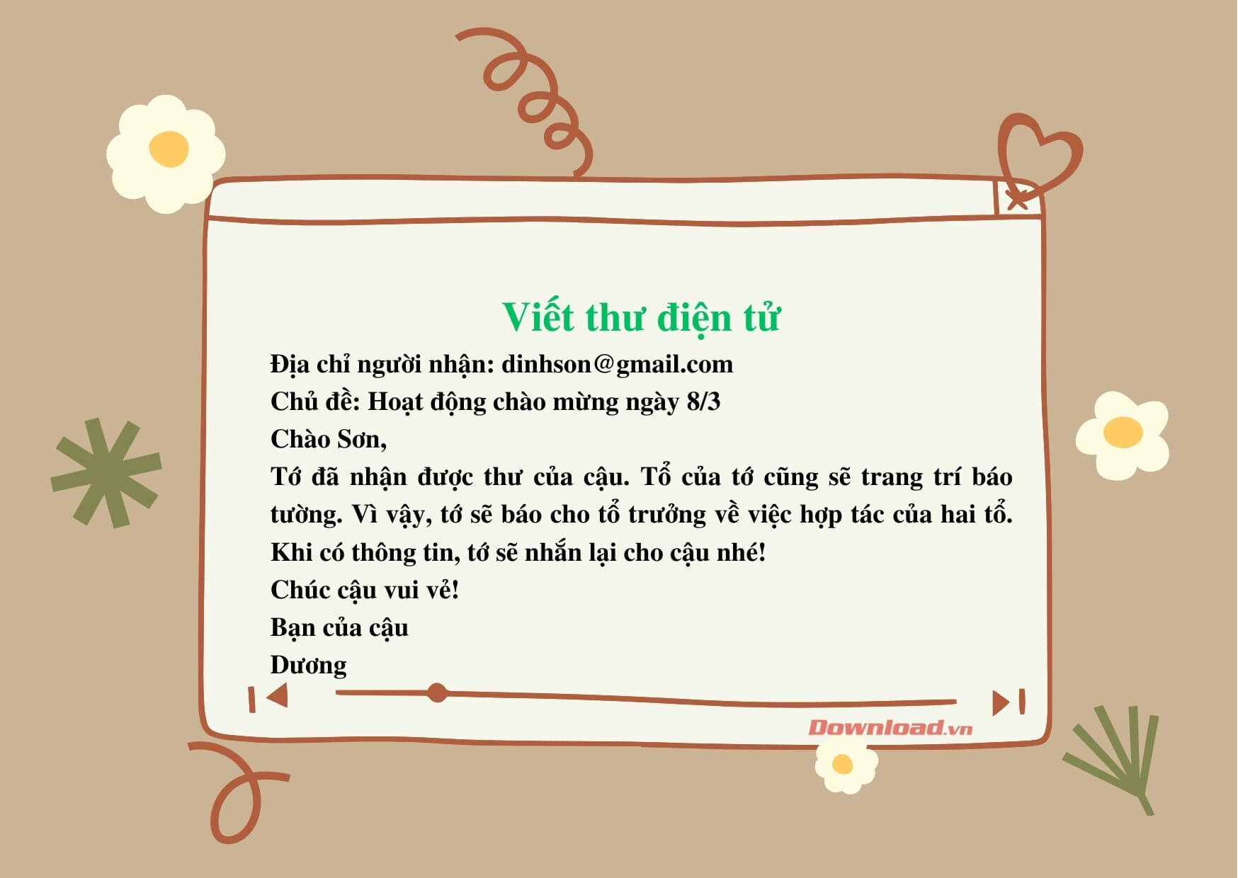 Viết Thư Điện Tử Lớp 3 Chân Trời Sáng Tạo Gallery 1
