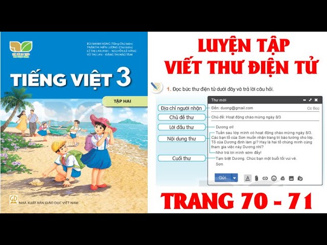 Viết Thư Điện Tử Lớp 3: Hướng Dẫn Đơn Giản Dễ Hiểu Gallery 1