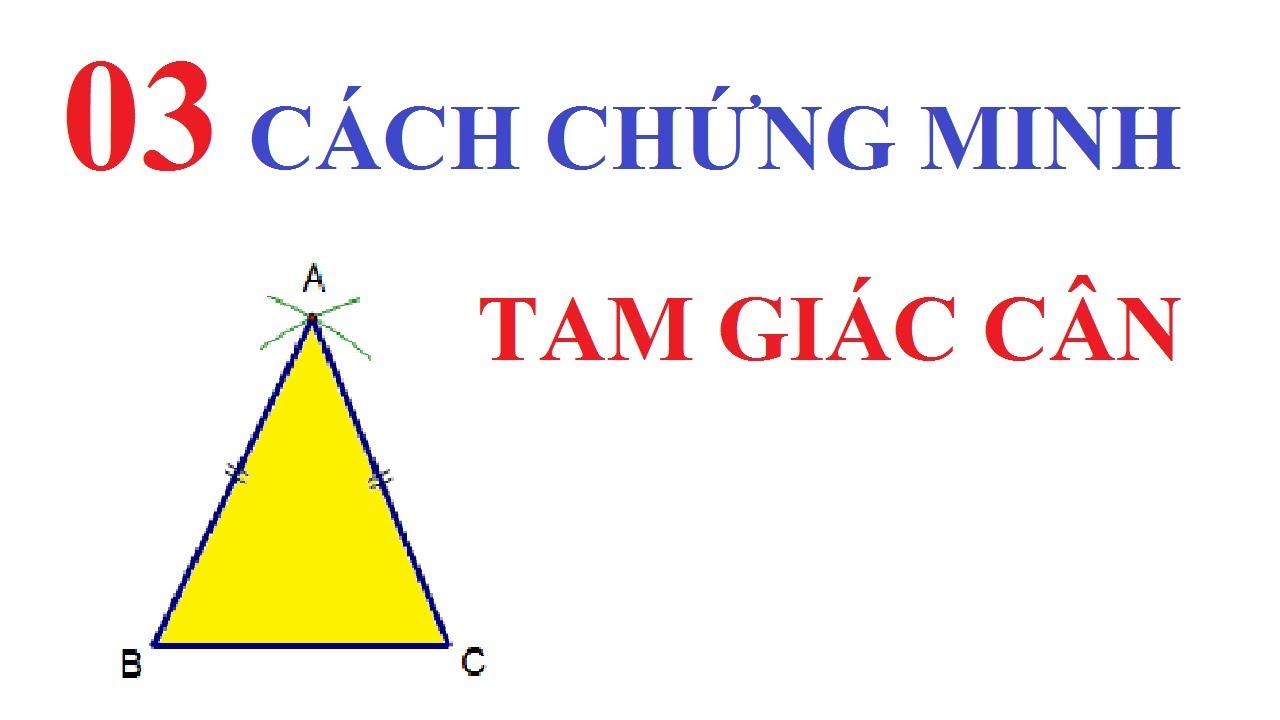 Chứng minh tam giác cân Gallery 1