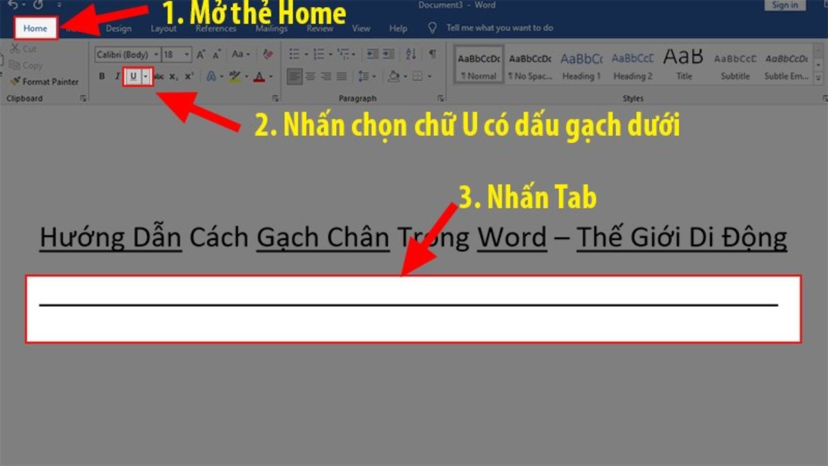 Kẻ Chân Trong Word: Hướng Dẫn Chi Tiết và Thủ Thuật Hay Gallery 1
