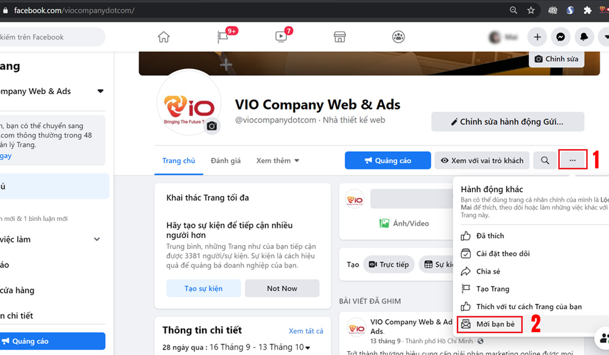 Cách Mời Bạn Bè Thích Trang Fanpage Facebook Hiệu Quả Gallery 1