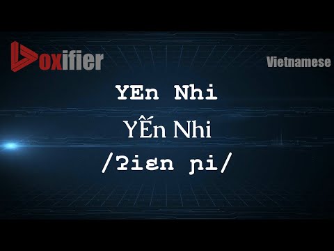 Yến Nhi tên tiếng Anh là gì? Gallery 1