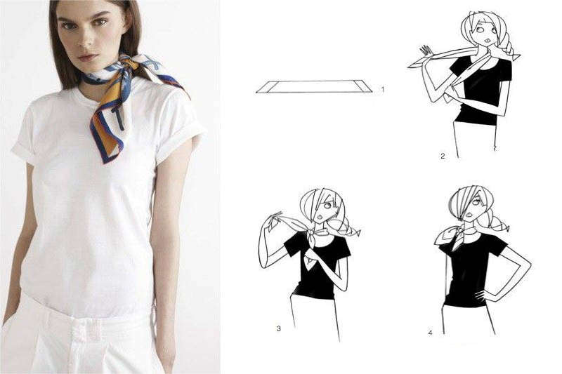 Cách Thắt Khăn Quàng Cổ Vuông: Hướng Dẫn Chi Tiết Và Đẹp Mắt Gallery 1