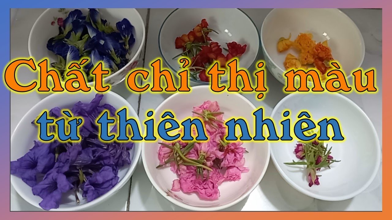 Chất Chỉ Thị Màu Tự Nhiên