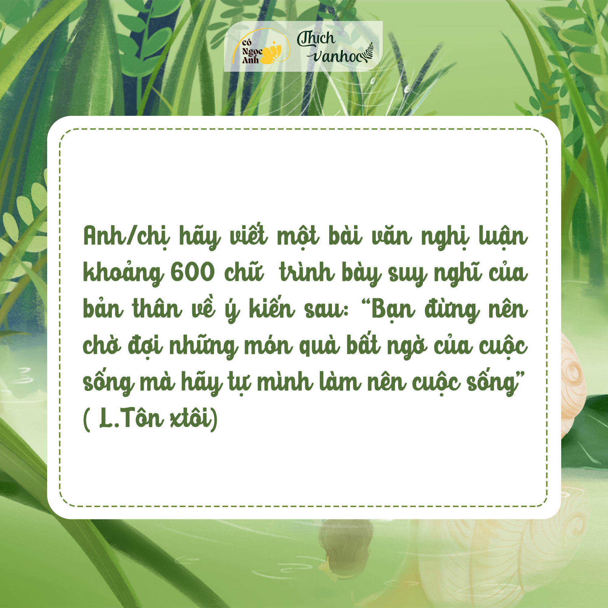 Một số bài văn nghị luận hay Gallery 1