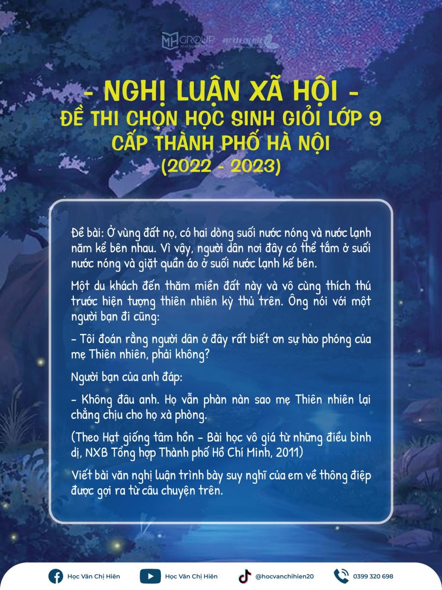 Tổng hợp các bài văn nghị luận lớp 9 Gallery 1
