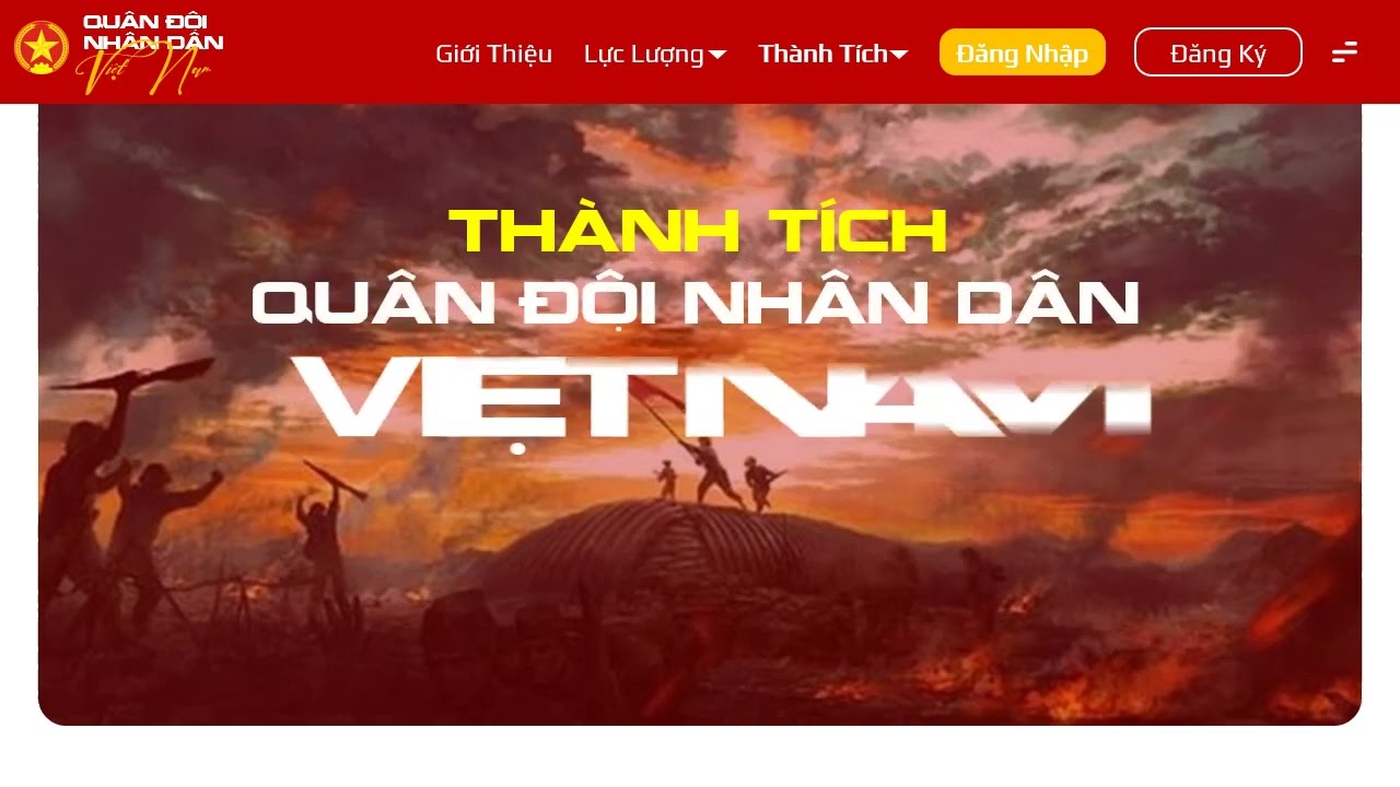 Mẫu PowerPoint Quân Đội Việt Nam Gallery 1