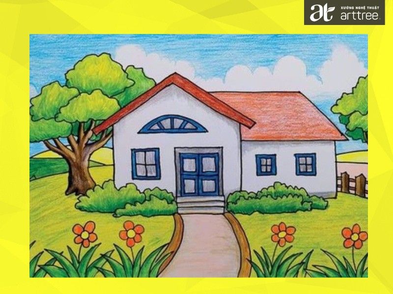 Tranh Vẽ Lớp 1: Những Hình Ảnh Đáng Yêu Và Hướng Dẫn Chi Tiết Gallery 1