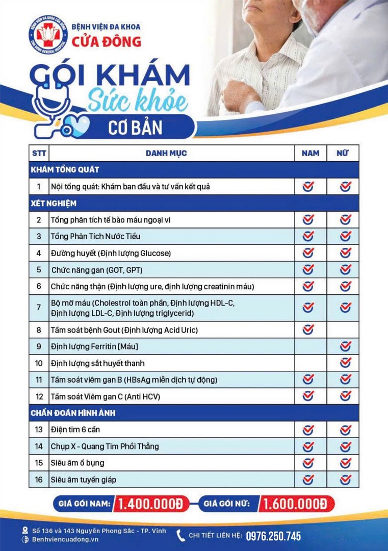 Khám Tổng Quát Ở Vinh: Địa Chỉ Uy Tín, Chất Lượng Gallery 1