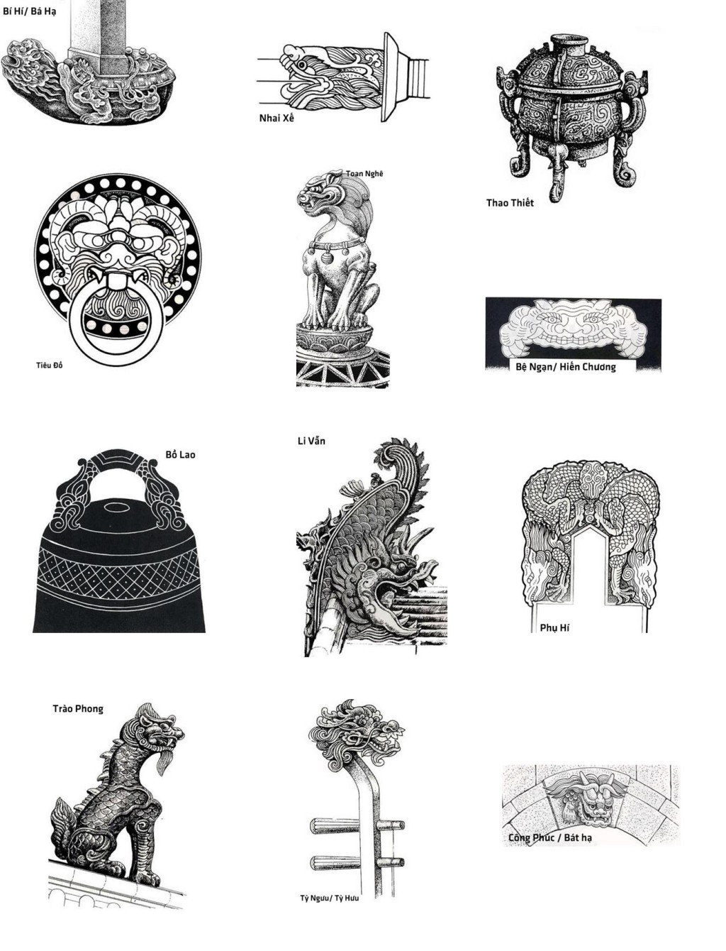Chín đứa con của rồng Gallery 2