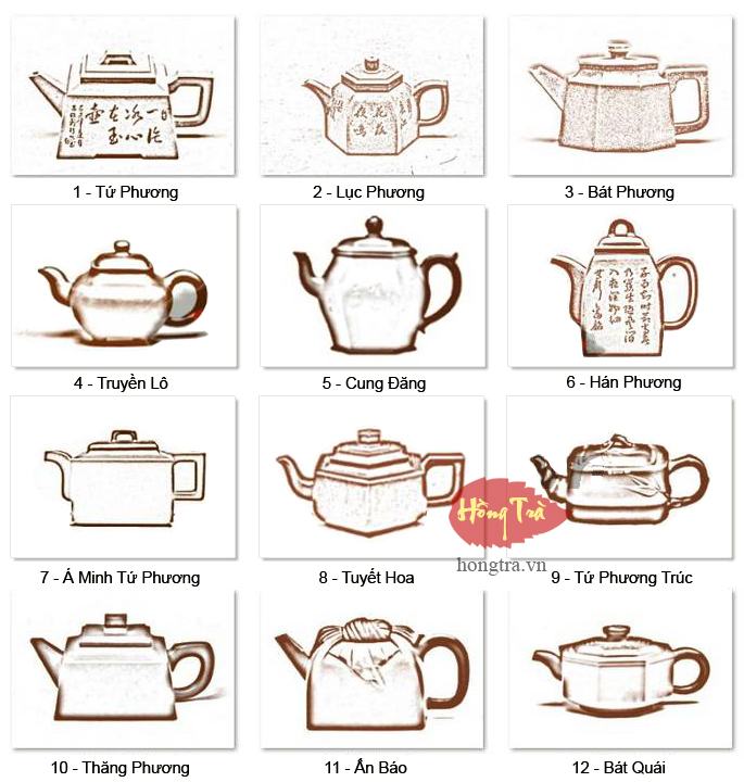 Các Dáng Ấm Tử Sa: Hướng Dẫn Chọn Lựa Ấm ưng ý Gallery 1