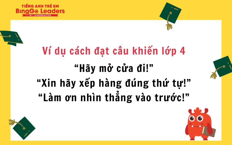 Câu Cầu Khiến Lớp 4: Học Ngay Để Viết Hay Hơn! Gallery 1