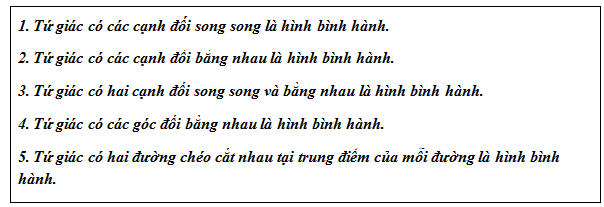 Dấu Hiệu Nhận Biết Hình Bình Hành Gallery 1