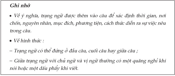 Dấu Hiệu Nhận Biết Trạng Ngữ Gallery 1
