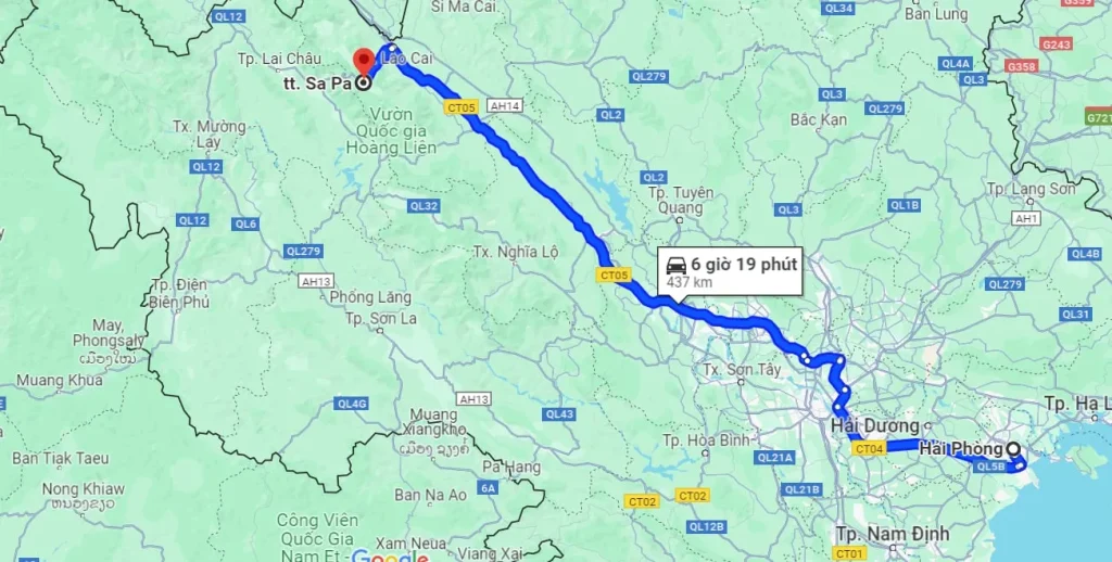Giờ Xe Chạy Sapa Hải Phòng Gallery 1