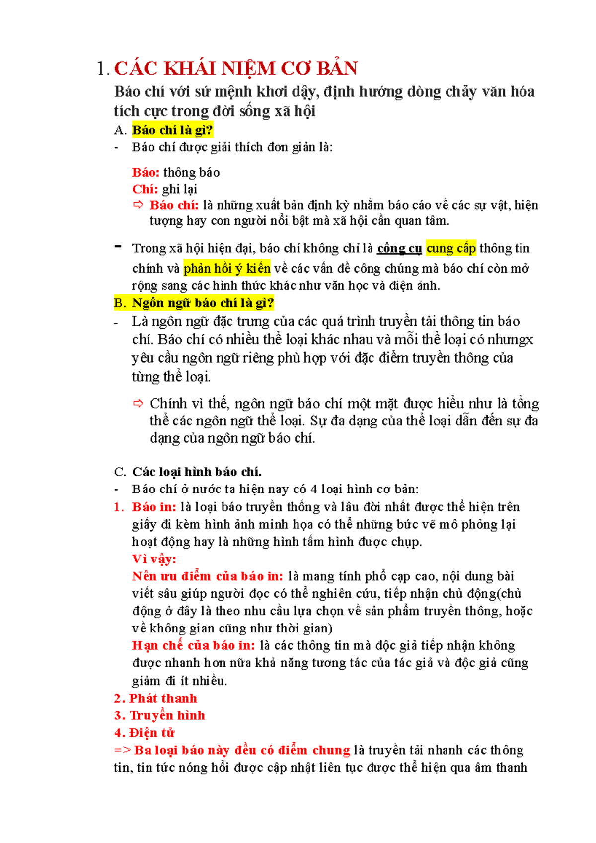 Khái niệm báo chí Gallery 1