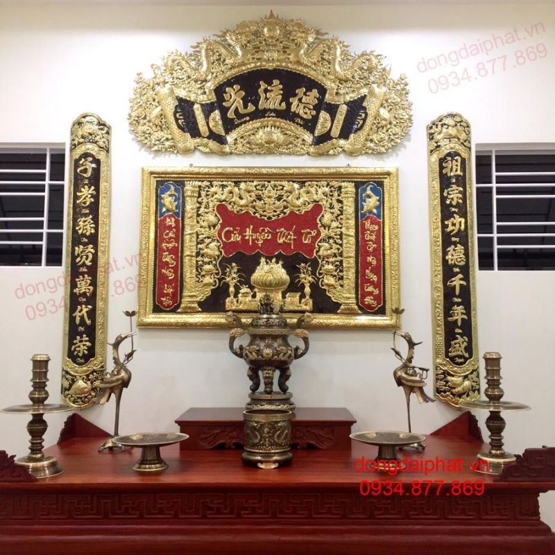 Kích Thước Hoành Phi Câu Đối Chuẩn Gallery 1